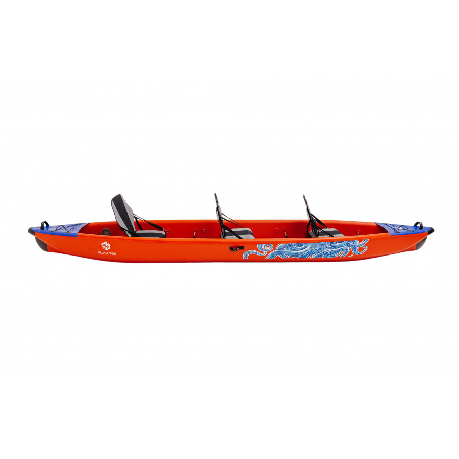 Надувной каяк Blau See Kraken-3 Expedition 