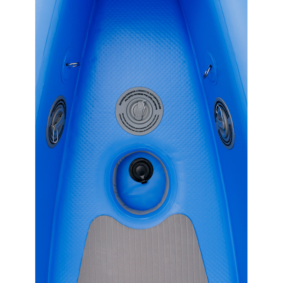 Надувной каяк трехместный Blau See Whale-3 Expedition Надувной каяк трехместный Blau See Whale-3 Expedition